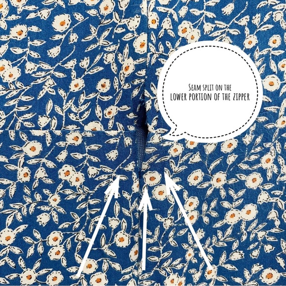 Princess Polly The Sting Mini Dress in Blue Floral - Picture 13 of 13